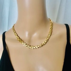 Elegant Gold Link Chain Necklace - Women Jewelry